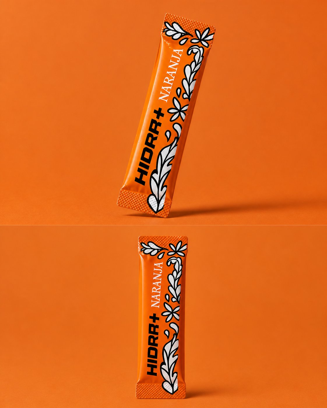 HIDRA+ sachet con splash de agua